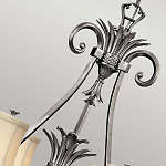 Люстра с 7-ю кремовыми текстильными абажурами Hinkley варинант исполнения - 4 | Loft Concept в Липецке