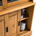 Витрина из массива сосны Cobbett Wood Showcase варинант исполнения - 5 | Loft Concept в Липецке