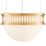 Подвесной светильник с фактурным золотым каркасом Exceptional Classic Design варинант исполнения - 1 | Loft Concept в Липецке