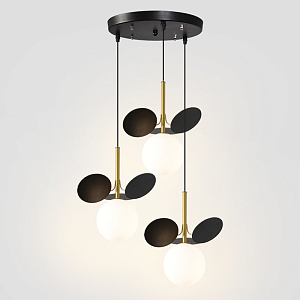 Люстра MATISSE Circle Trio black