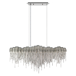 Люстра подвесная с металлическими дугами и длинными цепочками 115 см Atlantis Chain варинант исполнения - 11 | Loft Concept в Липецке