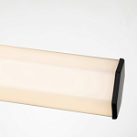 Бра для ванных комнат горизонтальное с длинным белым матовым плафоном в форме шестиугольника на круглом основании Hinkley варинант исполнения - 3 | Loft Concept в Липецке