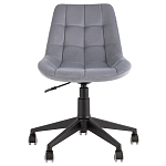 Мягкое компьютерное кресло Plushe Grey варинант исполнения - 3 | Loft Concept в Липецке