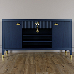Комод-буфет Elsa Dreams Blue с открытыми полками   варинант исполнения - 5 | Loft Concept в Липецке