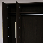 Большой Шкаф Primo Темный орех с 3 дверьми и 3 выдвижными ящиками варинант исполнения - 8 | Loft Concept в Липецке