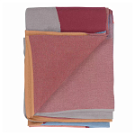 Плед из хлопка с абстрактным принтом Elysian Flow Ember варинант исполнения - 2 | Loft Concept в Липецке