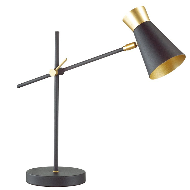 Настольная лампа Gold Secret Table Lamp Черный Золотой Настольная лампа Gold Secret Table Lamp Черный Золотой в Липецке | Loft Concept