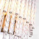 Бра с прозрачными стеклянными трубочками и металлическим основанием Nembus варинант исполнения - 2 | Loft Concept в Липецке