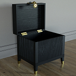 Сундук Eye Elsa Dreams Black варинант исполнения - 2 | Loft Concept в Липецке