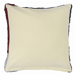 Чехол на подушку с рисунком серо-синего цвета Elan Textured варинант исполнения - 2 | Loft Concept в Липецке