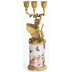 Фарфоровый подсвечник Лебедь с ангелом Asse варинант исполнения - 5 | Loft Concept в Липецке