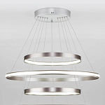 Люстра Light Ring Vertical Silver 5 колец серебро варинант исполнения - 4 | Loft Concept в Липецке