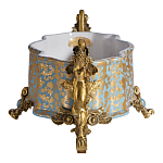 Чаша с орнаментом на бронзовых ножках в виде львов Eden Garden варинант исполнения - 4 | Loft Concept в Липецке