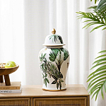 Ваза из фарфора с ручной росписью Leopard Collection  варинант исполнения - 4 | Loft Concept в Липецке