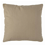 Подушка декоративная хлопковая бежевого цвета с абстрактным принтом Elysian Flow Sand варинант исполнения - 2 | Loft Concept в Липецке