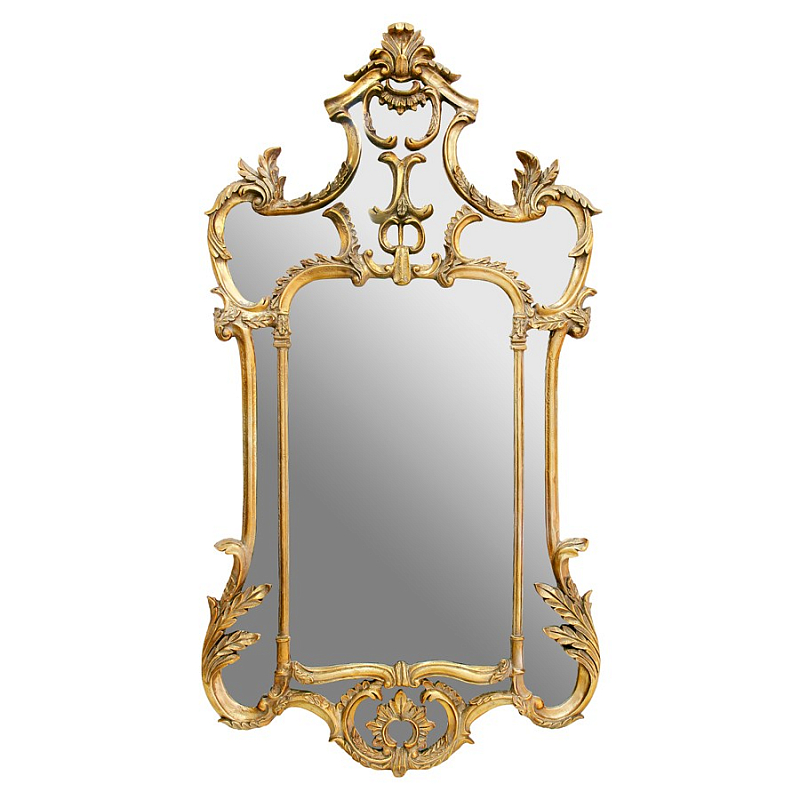 Зеркало Golden Monogram Flora Золотой Зеркало Golden Monogram Flora Золотой в Липецке | Loft Concept