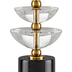 Настольная лампа с чашеобразными дисками на корпусе Glowing Waterfall варинант исполнения - 1 | Loft Concept в Липецке