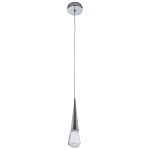 Подвесной светильник капля Acrylic Droplet Chrome Hanging Lamp варинант исполнения - 2 | Loft Concept в Липецке