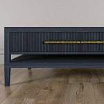 Кофейный стол Primo с двумя ящиками Черный дуб варинант исполнения - 3 | Loft Concept в Липецке