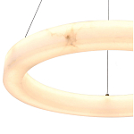 Люстра круглая с цельным каменным корпусом Unbreakable Stone варинант исполнения - 7 | Loft Concept в Липецке