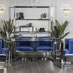 Стол обеденный металлический Weightlessness варинант исполнения - 4 | Loft Concept в Липецке