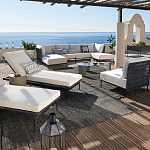 Кашпо Elevated Planters Luna 54 белое варинант исполнения - 5 | Loft Concept в Липецке