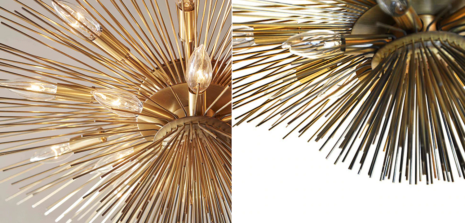 Люстра Circular Rays Astra Chandelier Люстра Circular Rays Astra Chandelier - Loft-Concept в Липецке