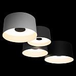 Потолочный светильник с 4-мя цилиндрическими абажурами белого серого и черного цвета Urban Dome варинант исполнения - 4 | Loft Concept в Липецке