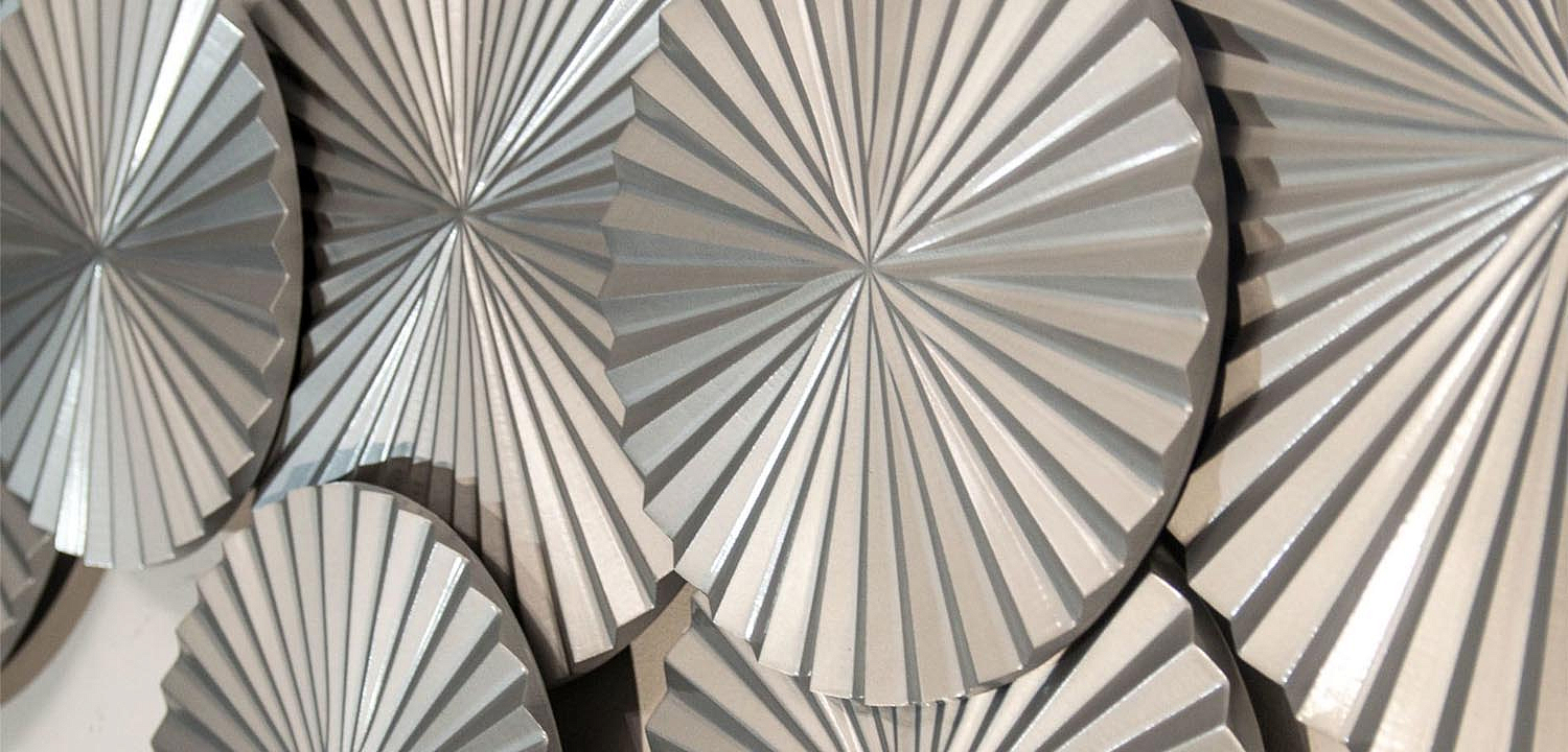 Арт-объект Apollo Silver Wall Plaque Disc 11 Арт-объект Apollo Silver Wall Plaque Disc 11 - Loft-Concept в Липецке