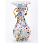 Ваза фарфоровая с попугаями Gaya варинант исполнения - 5 | Loft Concept в Липецке