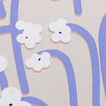 Подушка декоративная с цветочным принтом Blossom Essence Lily варинант исполнения - 3 | Loft Concept в Липецке