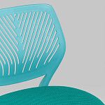 Яркий компьютерный стул Tropica Turquoise варинант исполнения - 7 | Loft Concept в Липецке