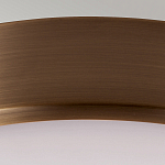 Потолочный светильник круглой формы с белым выпуклым матовым плафоном Feiss варинант исполнения - 3 | Loft Concept в Липецке