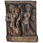 Антикварные объёмные панно из тика Antique Indian Panels варинант исполнения - 2 | Loft Concept в Липецке