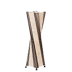 Торшер из перламутра на металлическом каркасе Indonesian Wave варинант исполнения - 3 | Loft Concept в Липецке