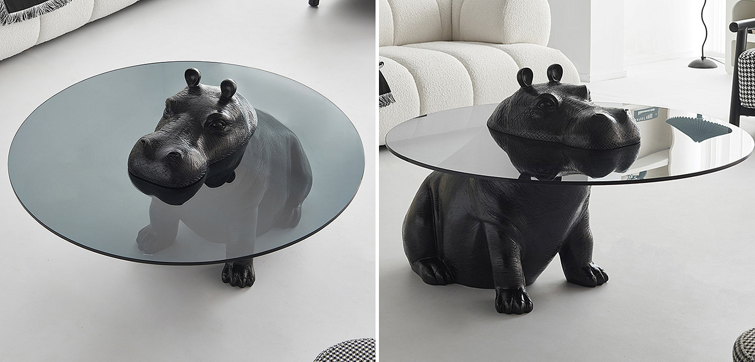 Кофейный Стол Бегемот Hippo Sitting Coffee Table Кофейный Стол Бегемот Hippo Sitting Coffee Table - Loft-Concept в Липецке