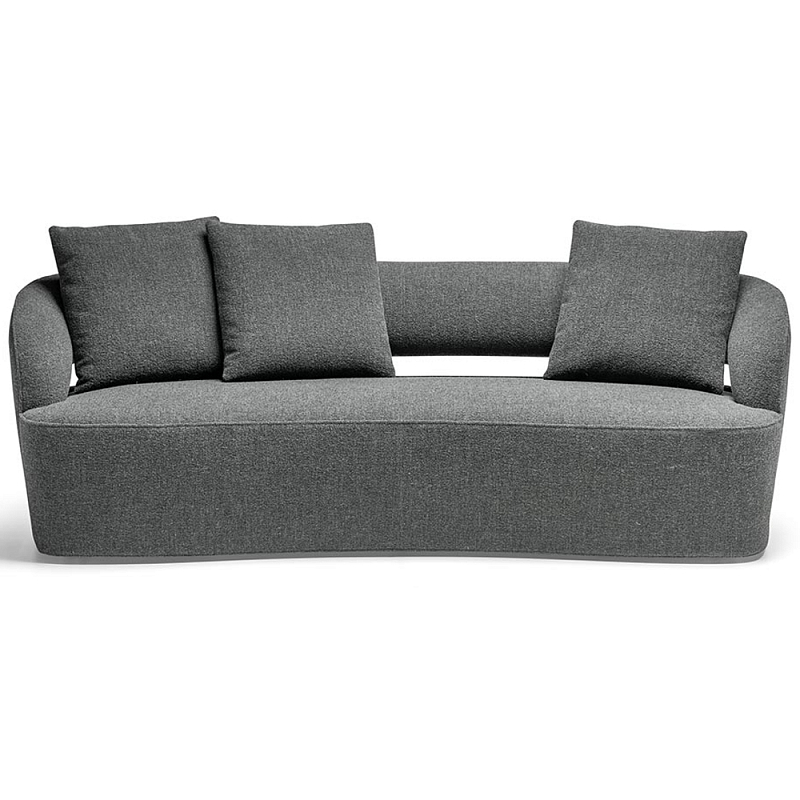 Дизайнерский диван LUCIO Sofa Серый Белый Дизайнерский диван LUCIO Sofa Серый Белый в Липецке | Loft Concept
