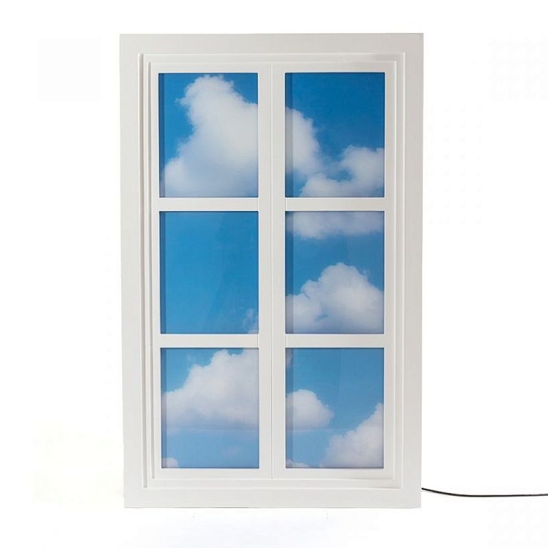 Настенный светильник Seletti Suite Window Белый Голубой Настенный светильник Seletti Suite Window Белый Голубой в Липецке | Loft Concept