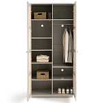 Шкаф с двумя дверцами из плетеного ротанга Tomio Wicker Furniture варинант исполнения - 5 | Loft Concept в Липецке