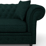 Мебельная ткань Шенилл темно-зеленый цвет 138 см T4-36 варинант исполнения - 8 | Loft Concept в Липецке