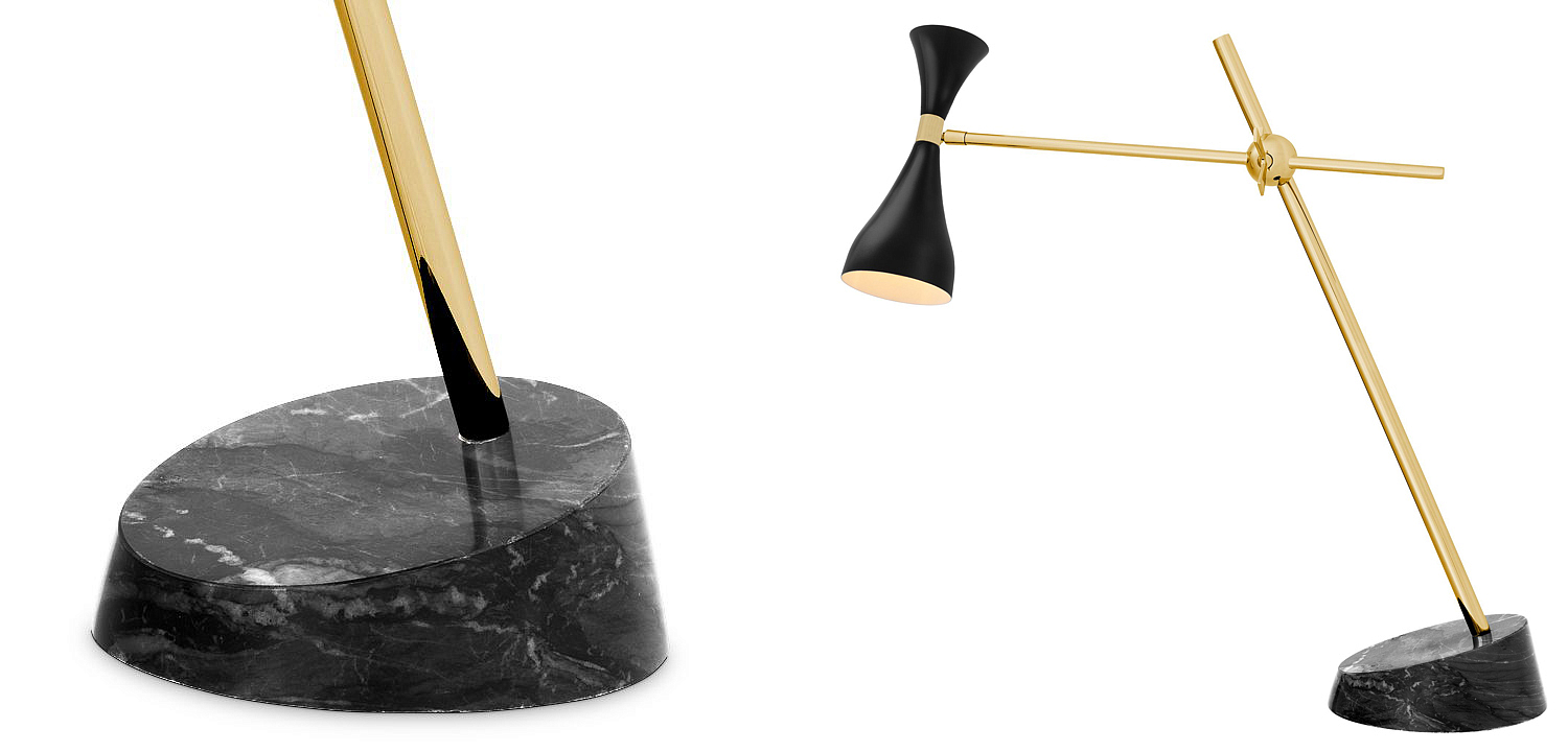 Настольная лампа Eichholtz Desk Lamp Cordero xl Настольная лампа Eichholtz Desk Lamp Cordero xl - Loft-Concept в Липецке
