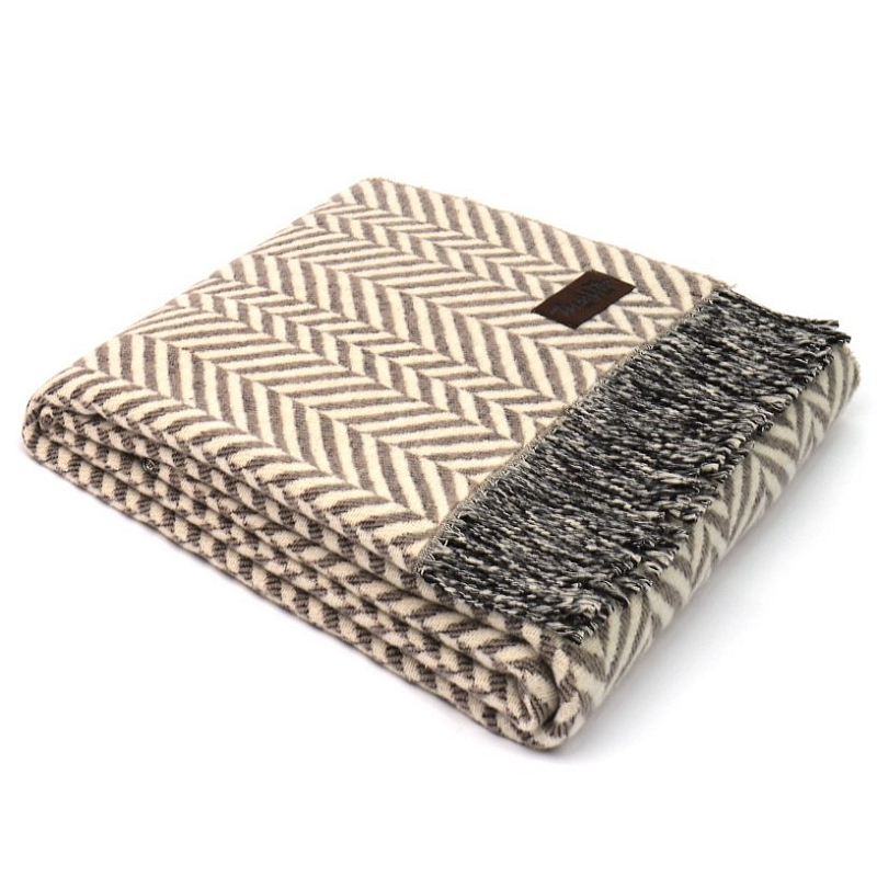 Плед PALLADIO 0001 Marzotto Бежевый в Липецке | Loft Concept 