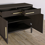 Буфет Primo с двумя ящиками и двумя фасадами шпон орех варинант исполнения - 4 | Loft Concept в Липецке