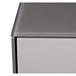 Комод со стеклянной столешницей и с выдвижными ящиками Minimalist Accent варинант исполнения - 5 | Loft Concept в Липецке