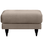 Мягкий пуф на деревянных ножках Garner Pouf варинант исполнения - 1 | Loft Concept в Липецке