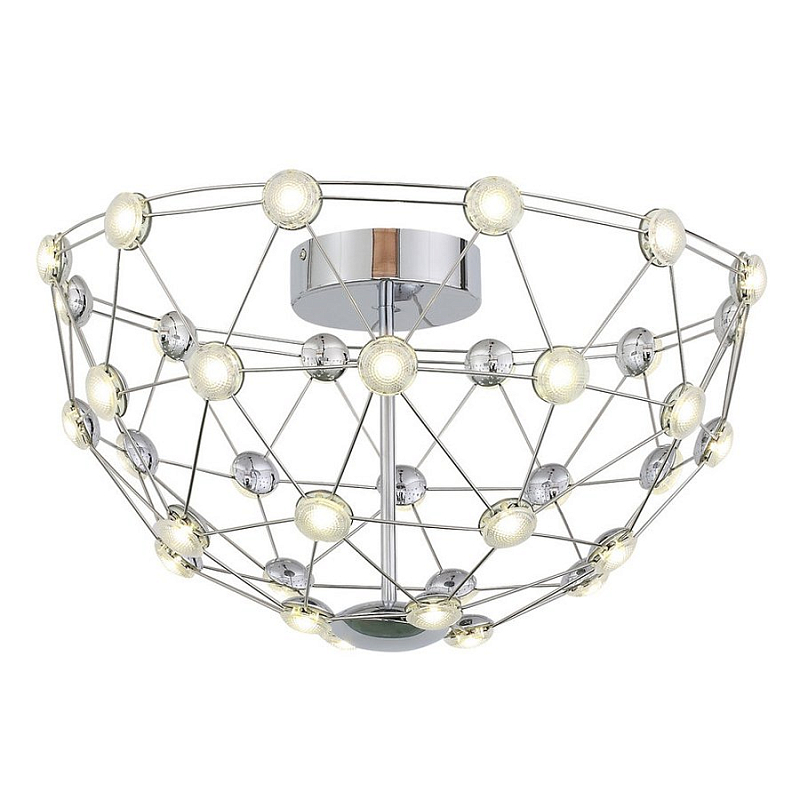 Потолочный светильник Fulleren Ceiling Lamp Хром в Липецке | Loft Concept 