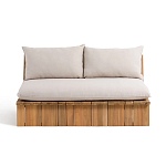 Двухместный диван для сада Acacia варинант исполнения - 2 | Loft Concept в Липецке