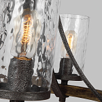 Люстра с цилиндрическим плафонами из толстого волнистого стекла в индустриальном стиле Feiss варинант исполнения - 17 | Loft Concept в Липецке