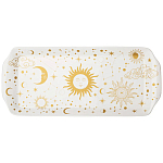 Блюдо прямоугольное из фарфора с рисунком звезд и созвездий Porcelain Astronomy Collection варинант исполнения - 1 | Loft Concept в Липецке