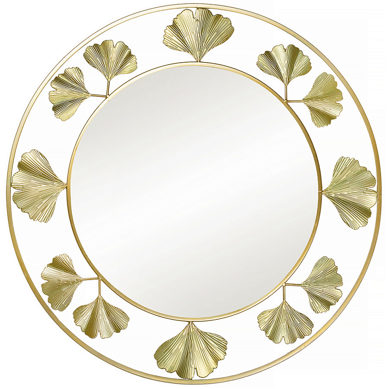 Зеркало настенное в металлическом обрамлении Mirror Golden Portal Золотой Зеркало Зеркало настенное в металлическом обрамлении Mirror Golden Portal Золотой Зеркало в Липецке | Loft Concept